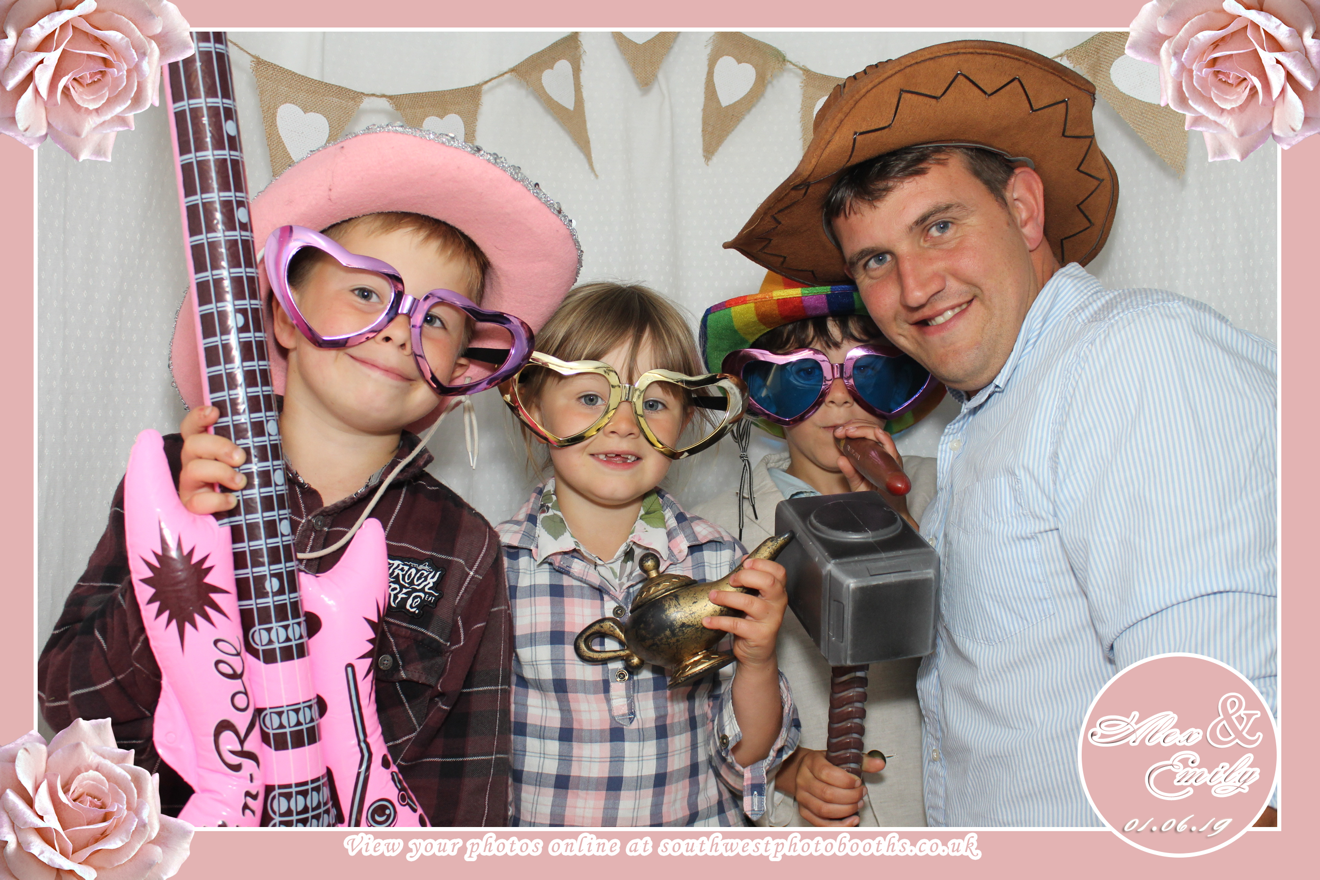 Alex and Emily | View more photos from the event at gallery.southwestphotobooths.co.uk/u/SWPB/Alex-and-Emily