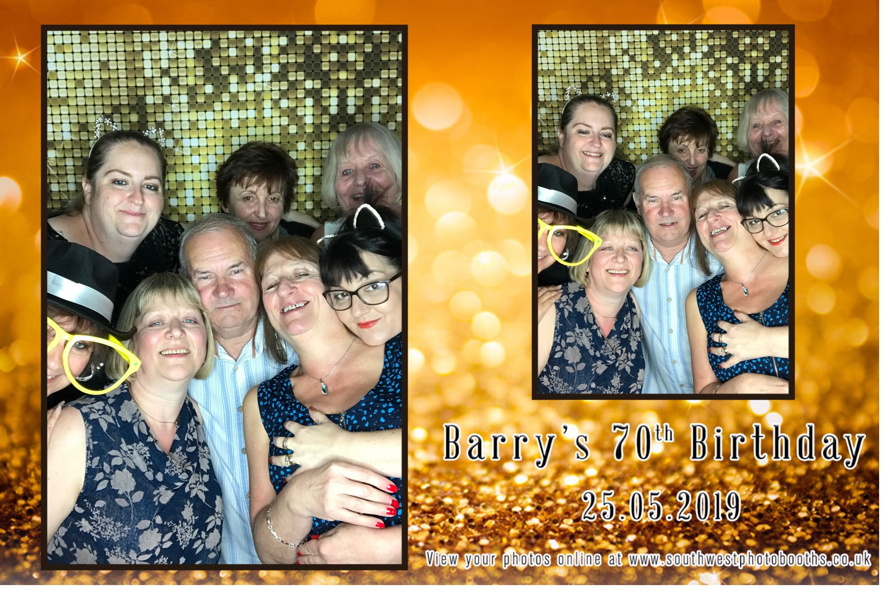 Barry 70th birthday | View more photos from the event at gallery.southwestphotobooths.co.uk/u/SWPB/Barry-70th-birthday