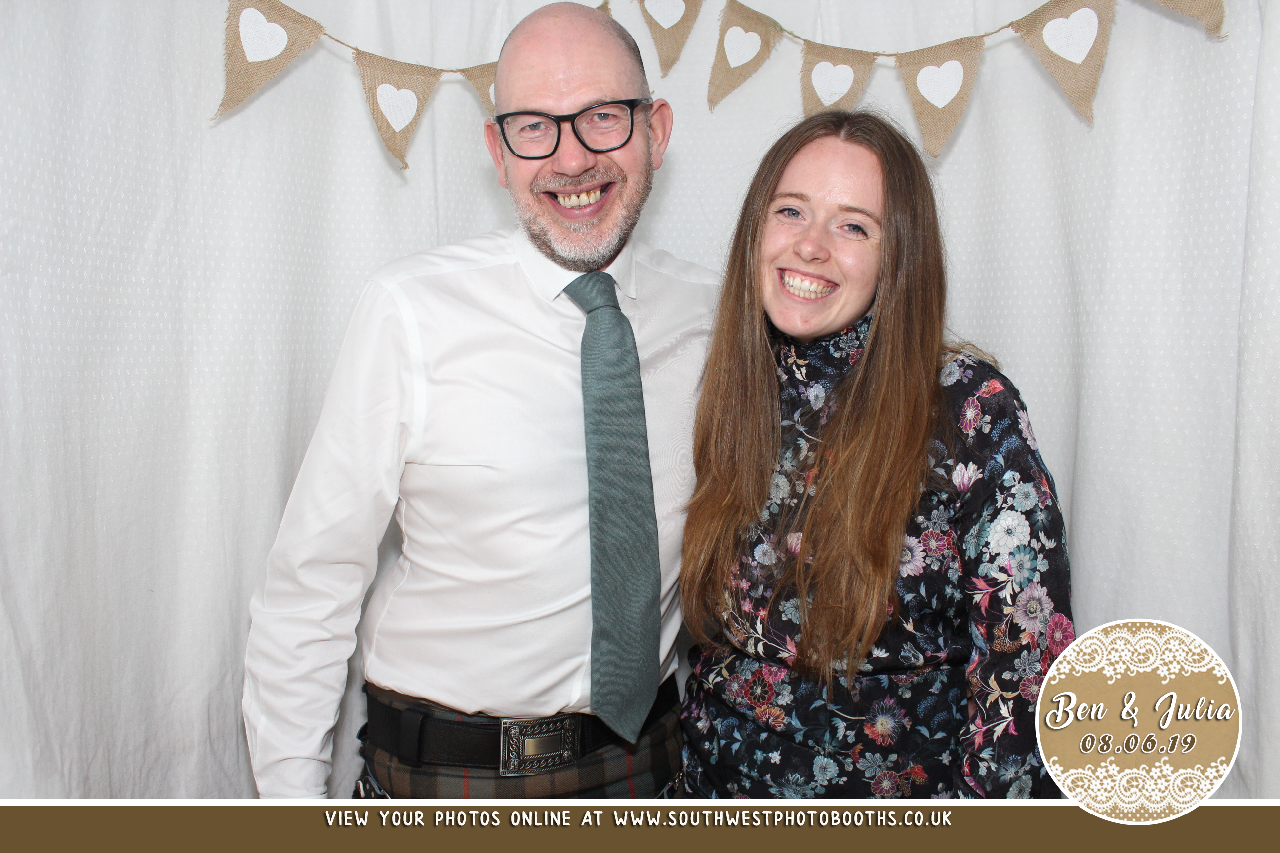 Ben and Julia | View more photos from the event at gallery.southwestphotobooths.co.uk/u/SWPB/Ben-and-Julia