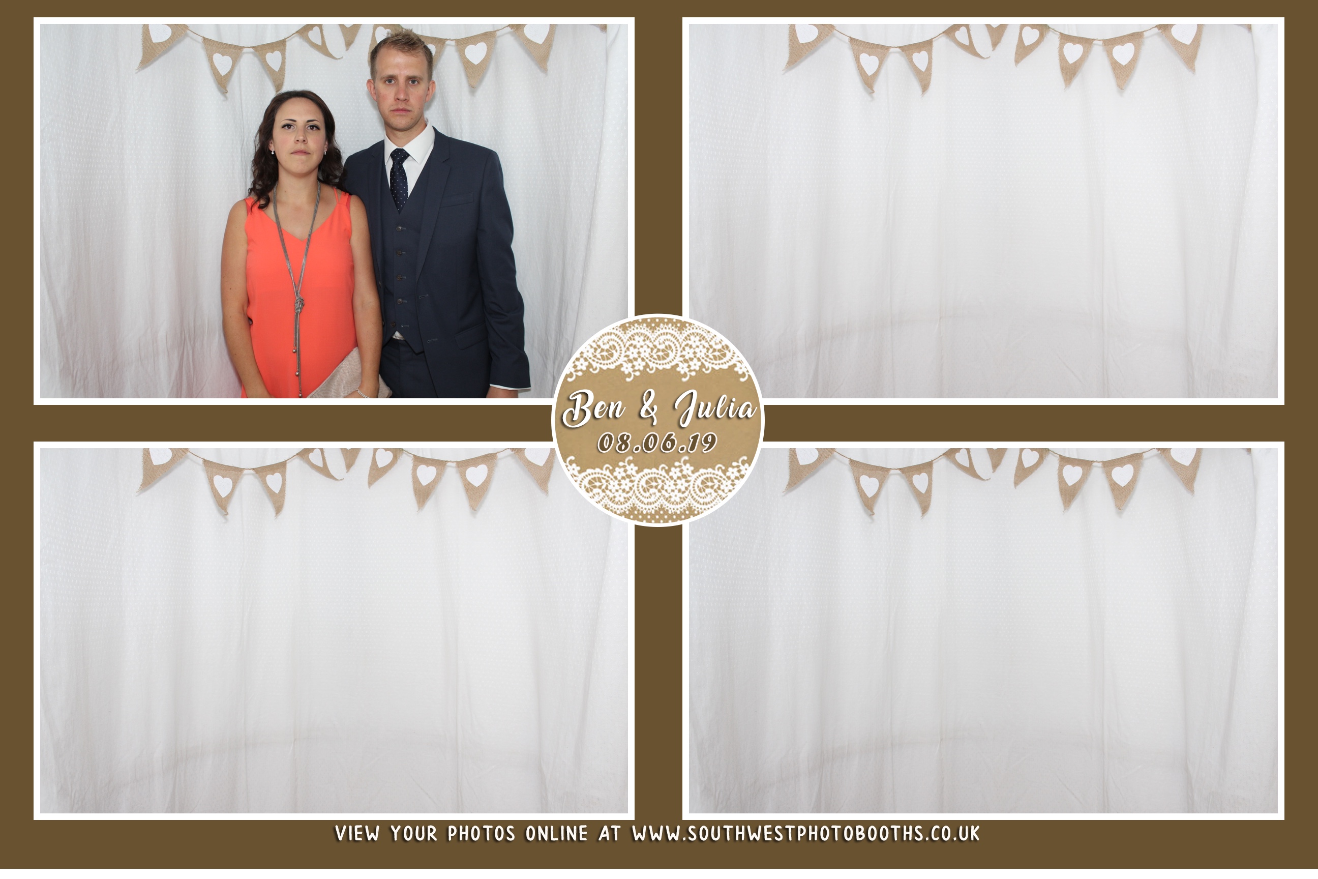 Ben and Julia | View more photos from the event at gallery.southwestphotobooths.co.uk/u/SWPB/Ben-and-Julia