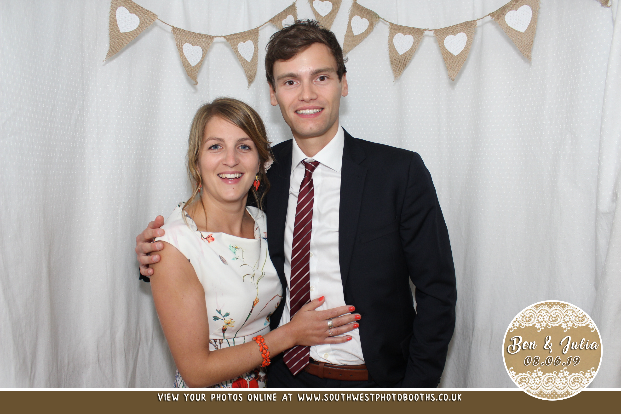 Ben and Julia | View more photos from the event at gallery.southwestphotobooths.co.uk/u/SWPB/Ben-and-Julia