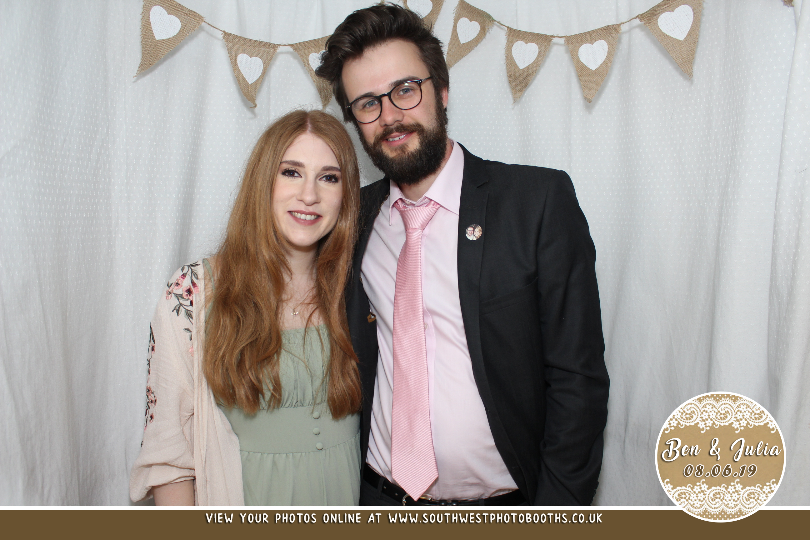 Ben and Julia | View more photos from the event at gallery.southwestphotobooths.co.uk/u/SWPB/Ben-and-Julia