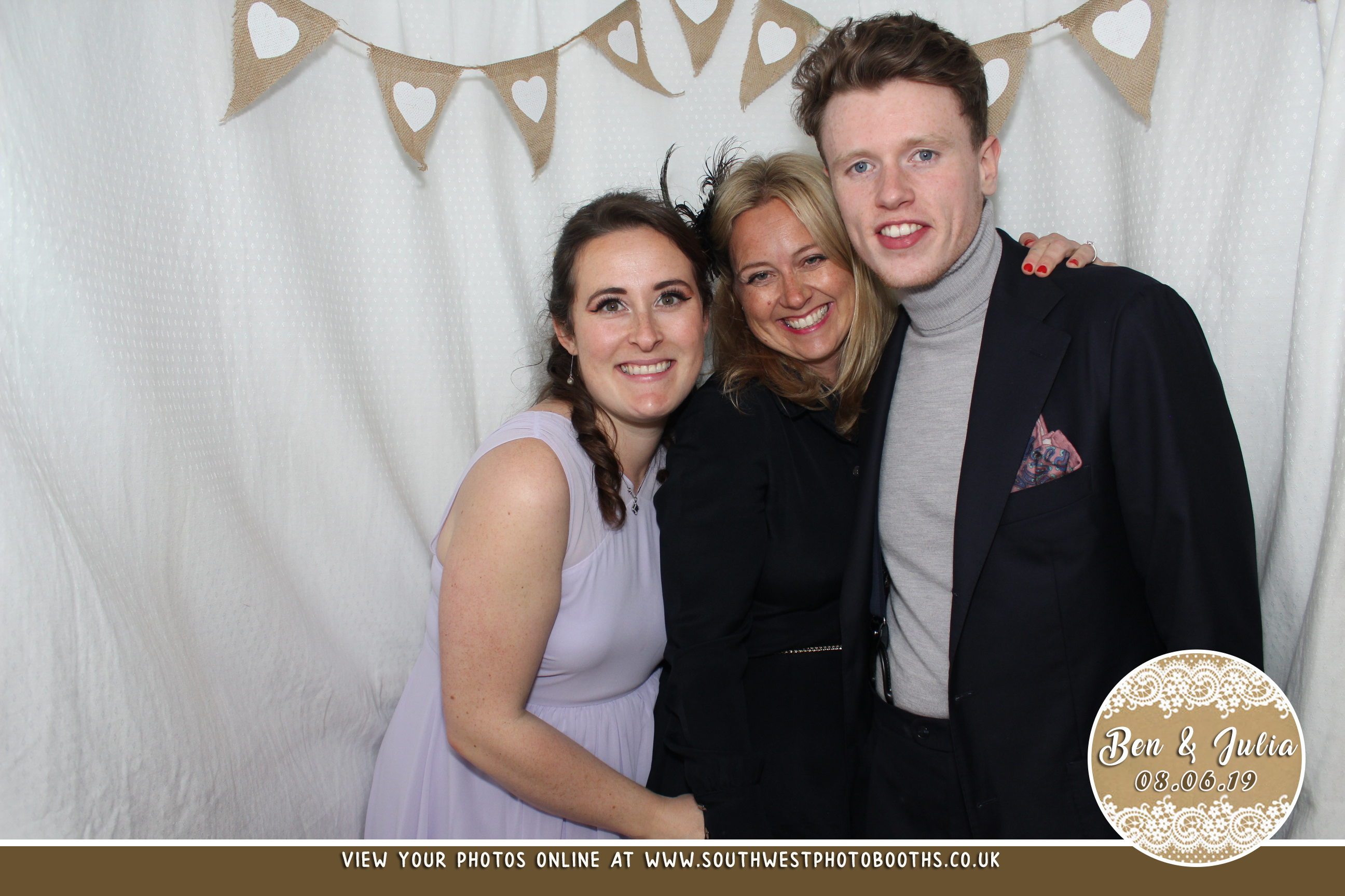 Ben and Julia | View more photos from the event at gallery.southwestphotobooths.co.uk/u/SWPB/Ben-and-Julia