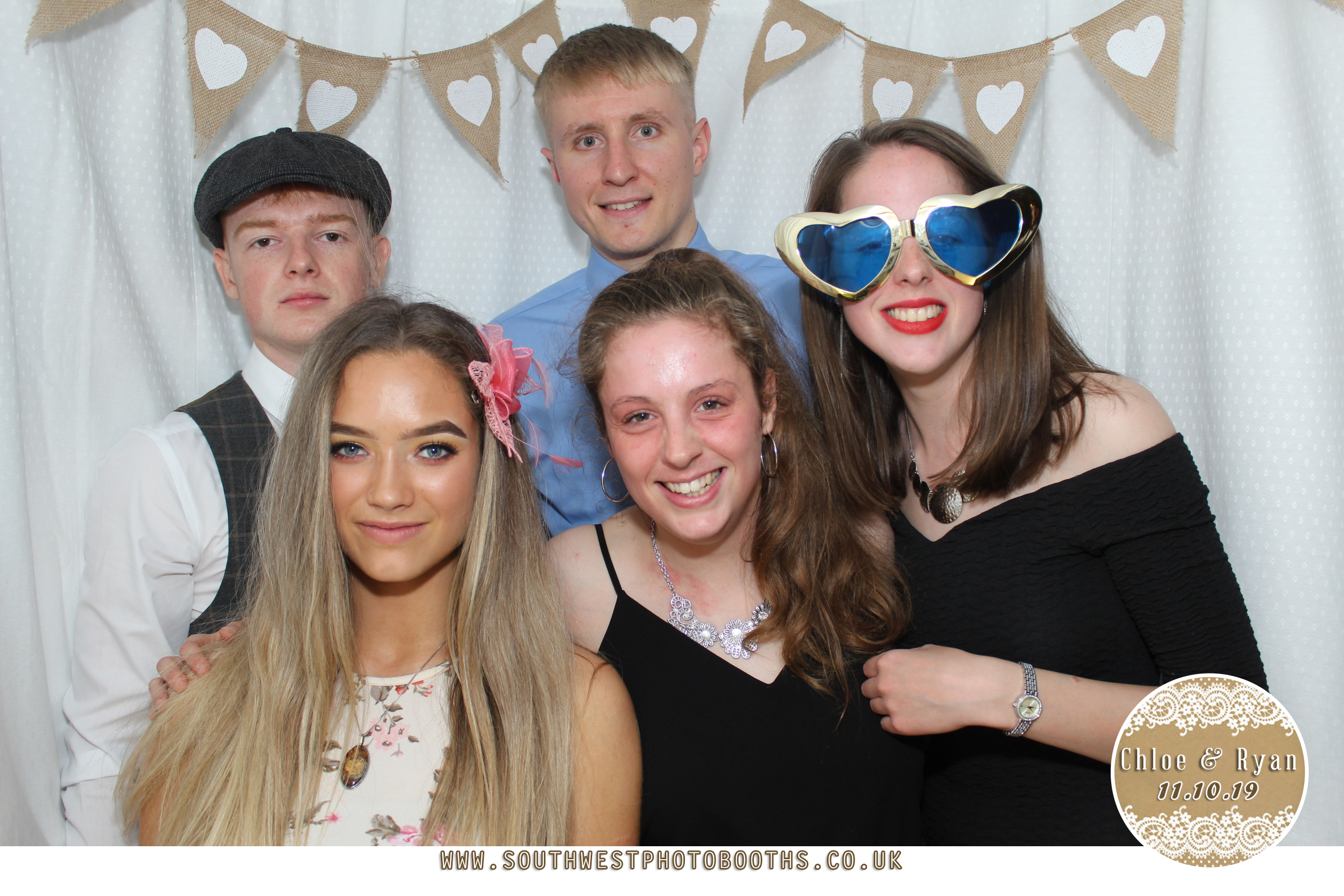Chloe and Ryan | View more photos from the event at gallery.southwestphotobooths.co.uk/u/SWPB/Chloe-and-Ryan