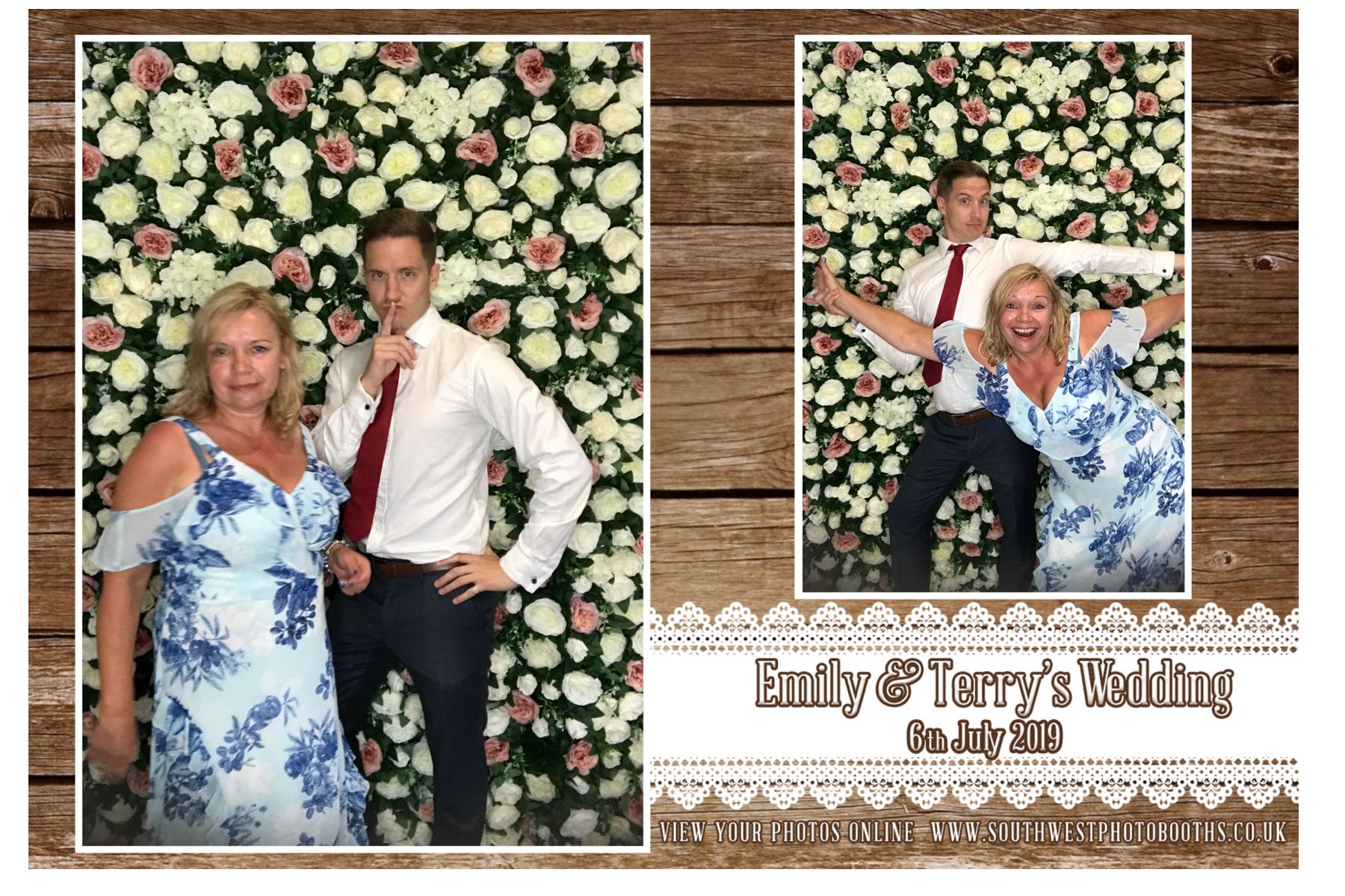 Emily and Terry | View more photos from the event at gallery.southwestphotobooths.co.uk/u/SWPB/Emily-and-Terry
