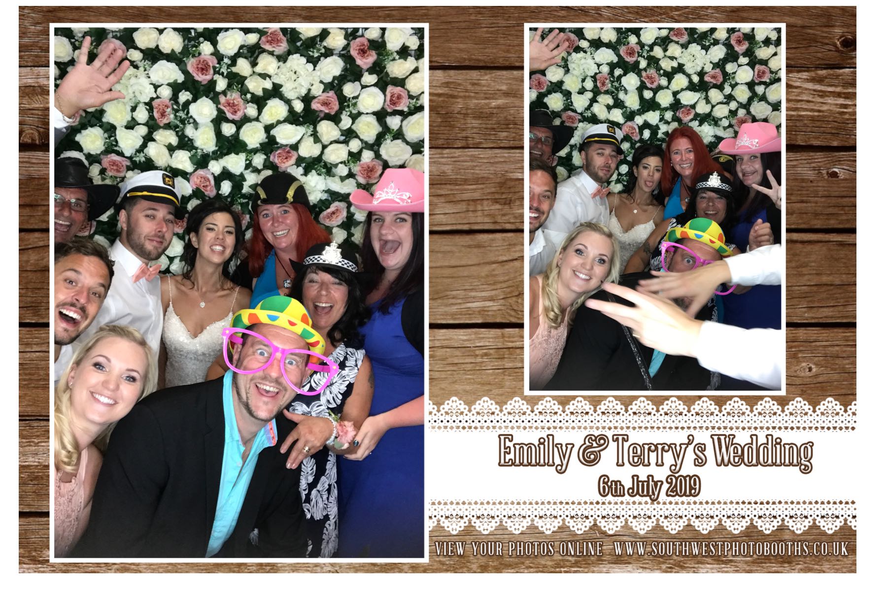 Emily and Terry | View more photos from the event at gallery.southwestphotobooths.co.uk/u/SWPB/Emily-and-Terry