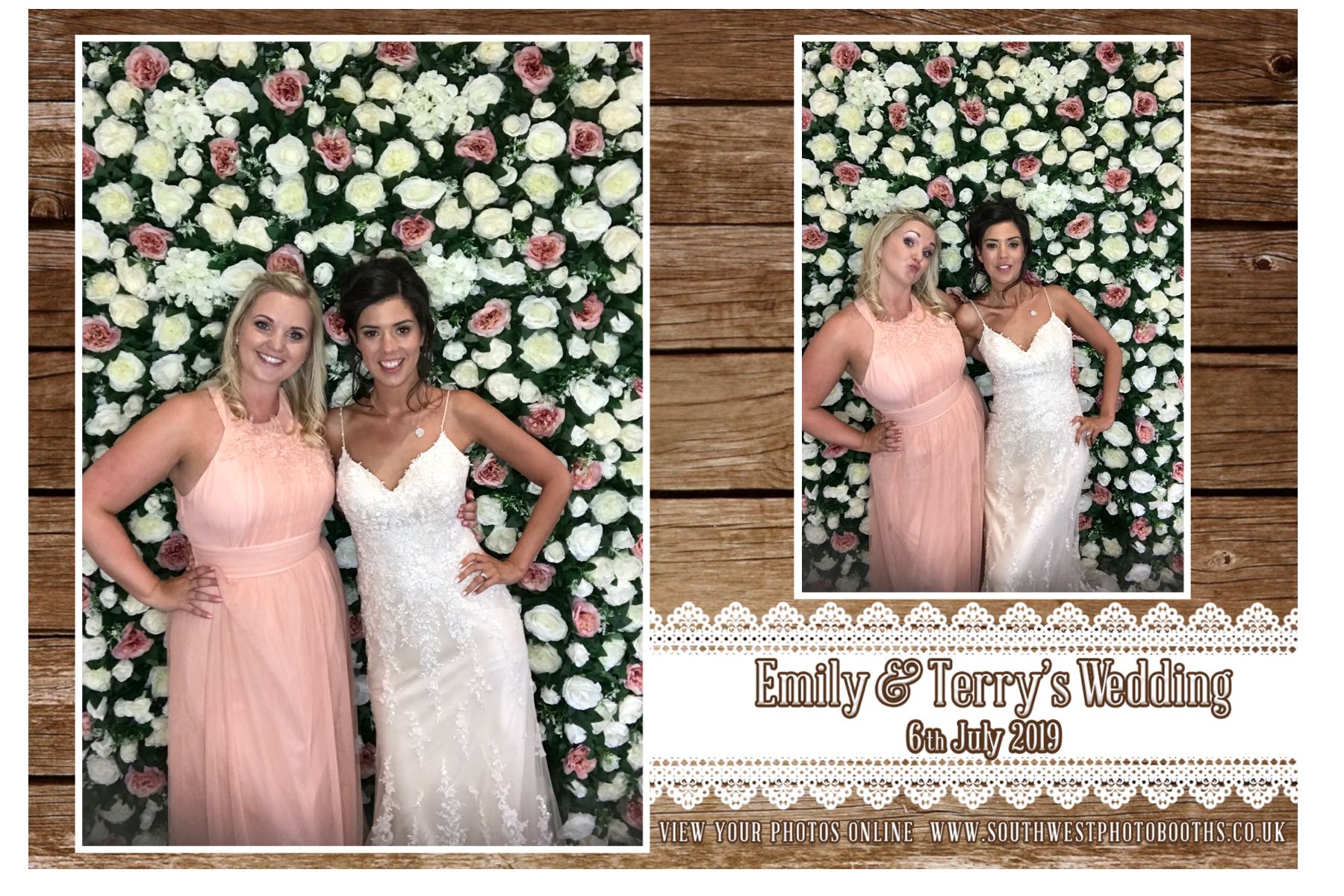 Emily and Terry | View more photos from the event at gallery.southwestphotobooths.co.uk/u/SWPB/Emily-and-Terry