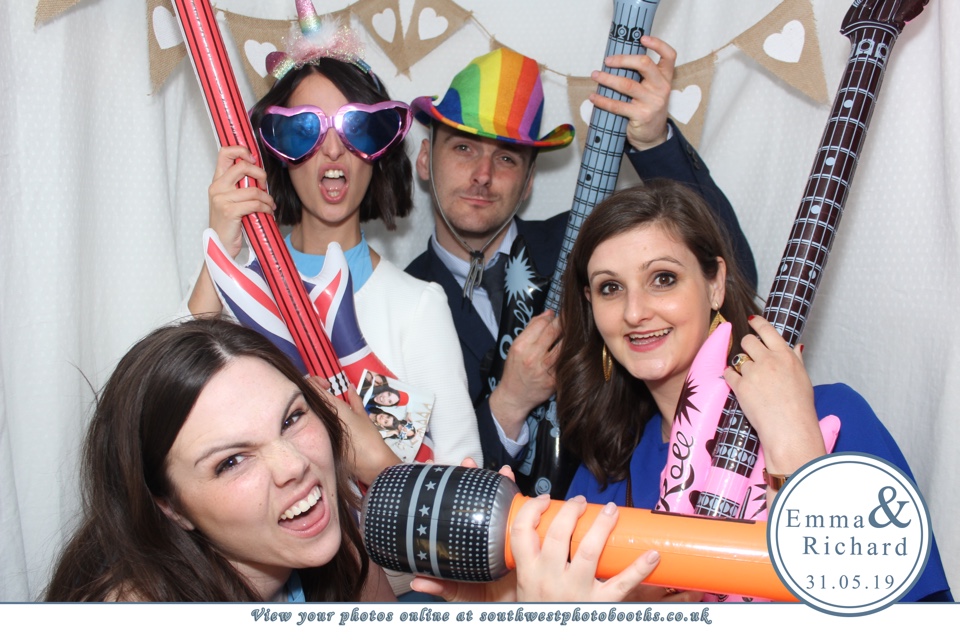 Emma and Richard | View more photos from the event at gallery.southwestphotobooths.co.uk/u/SWPB/Emma-and-Richard