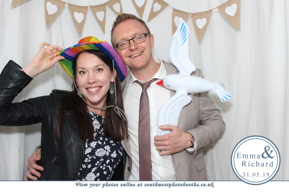 Emma and Richard | View more photos from the event at gallery.southwestphotobooths.co.uk/u/SWPB/Emma-and-Richard
