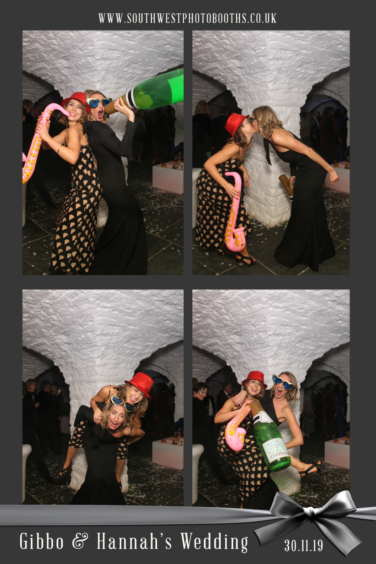 Gibbo and Hannah | View more photos from the event at gallery.southwestphotobooths.co.uk/u/SWPB/Gibbo-and-Hannah