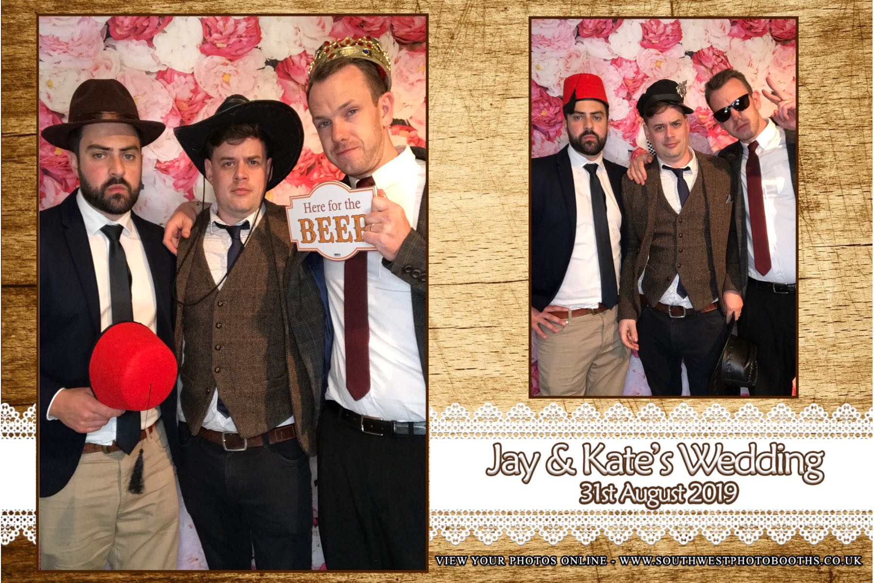 Jay and Kate | View more photos from the event at gallery.southwestphotobooths.co.uk/u/SWPB/Jay-and-Kate