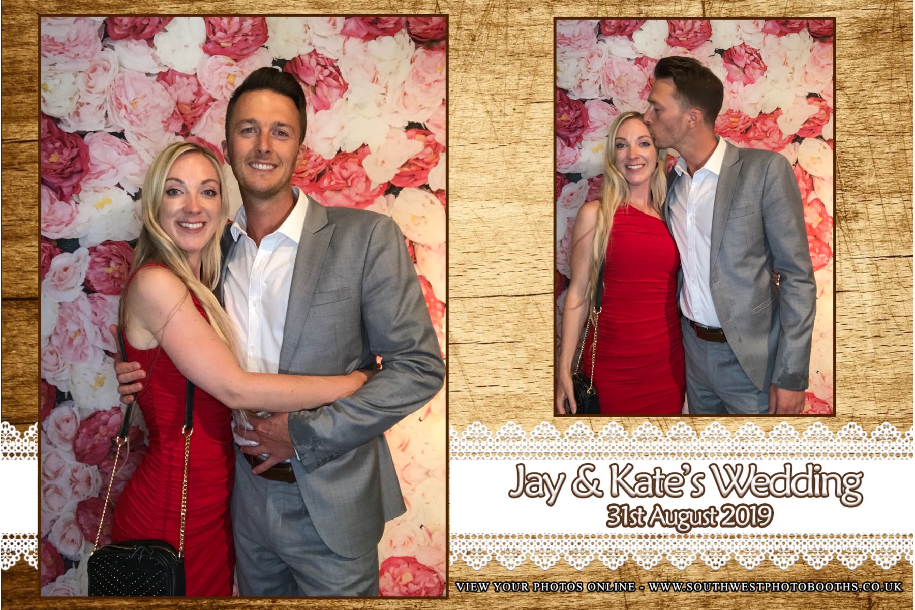 Jay and Kate | View more photos from the event at gallery.southwestphotobooths.co.uk/u/SWPB/Jay-and-Kate