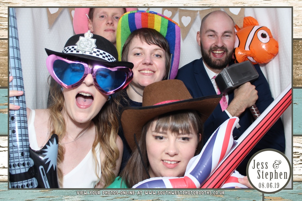 Jess and Stephen | View more photos from the event at gallery.southwestphotobooths.co.uk/u/SWPB/Jess-and-Stephen