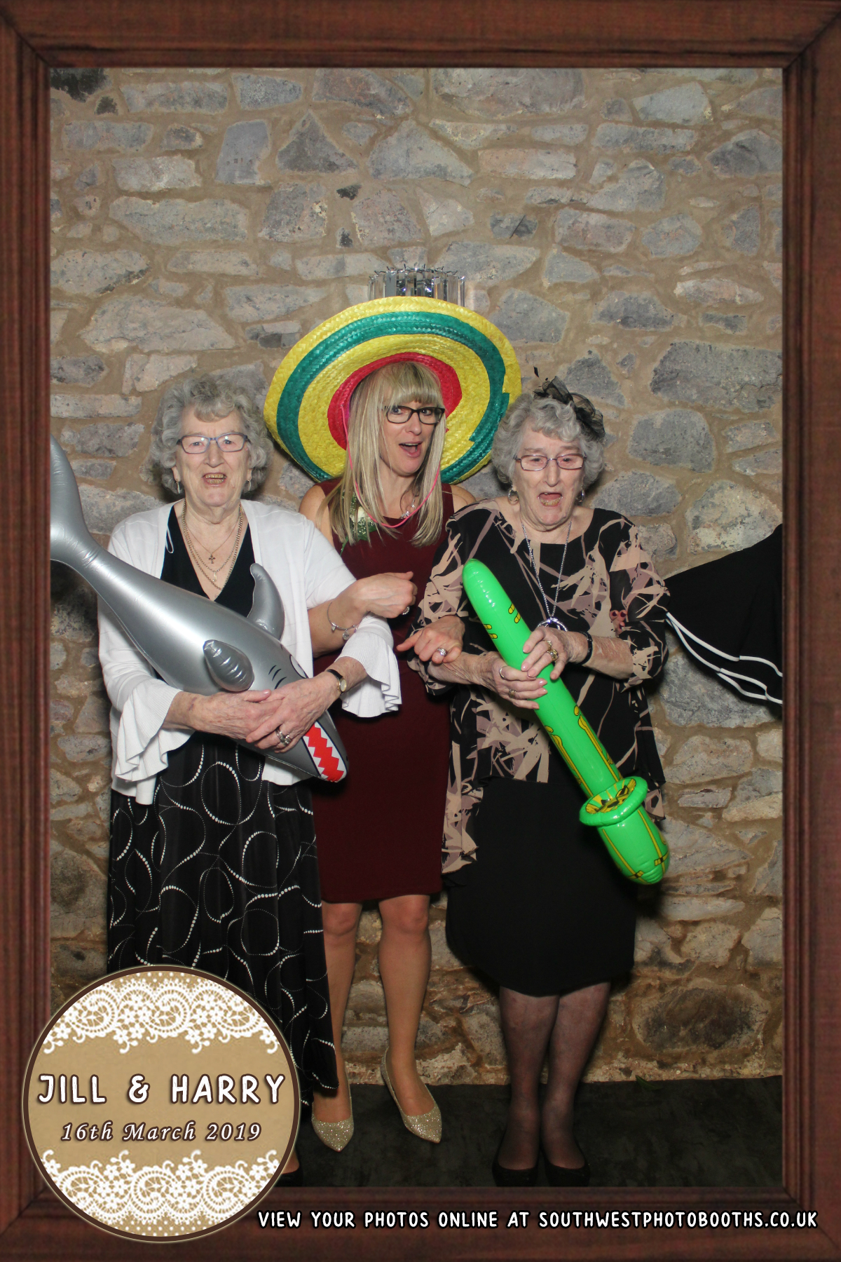 Jill and Harry | View more photos from the event at gallery.southwestphotobooths.co.uk/u/SWPB/Jill-and-Harry