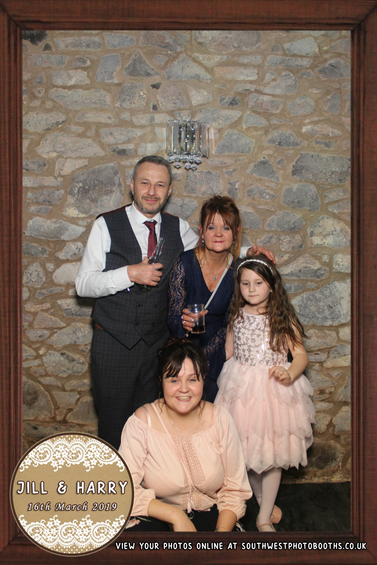 Jill and Harry | View more photos from the event at gallery.southwestphotobooths.co.uk/u/SWPB/Jill-and-Harry