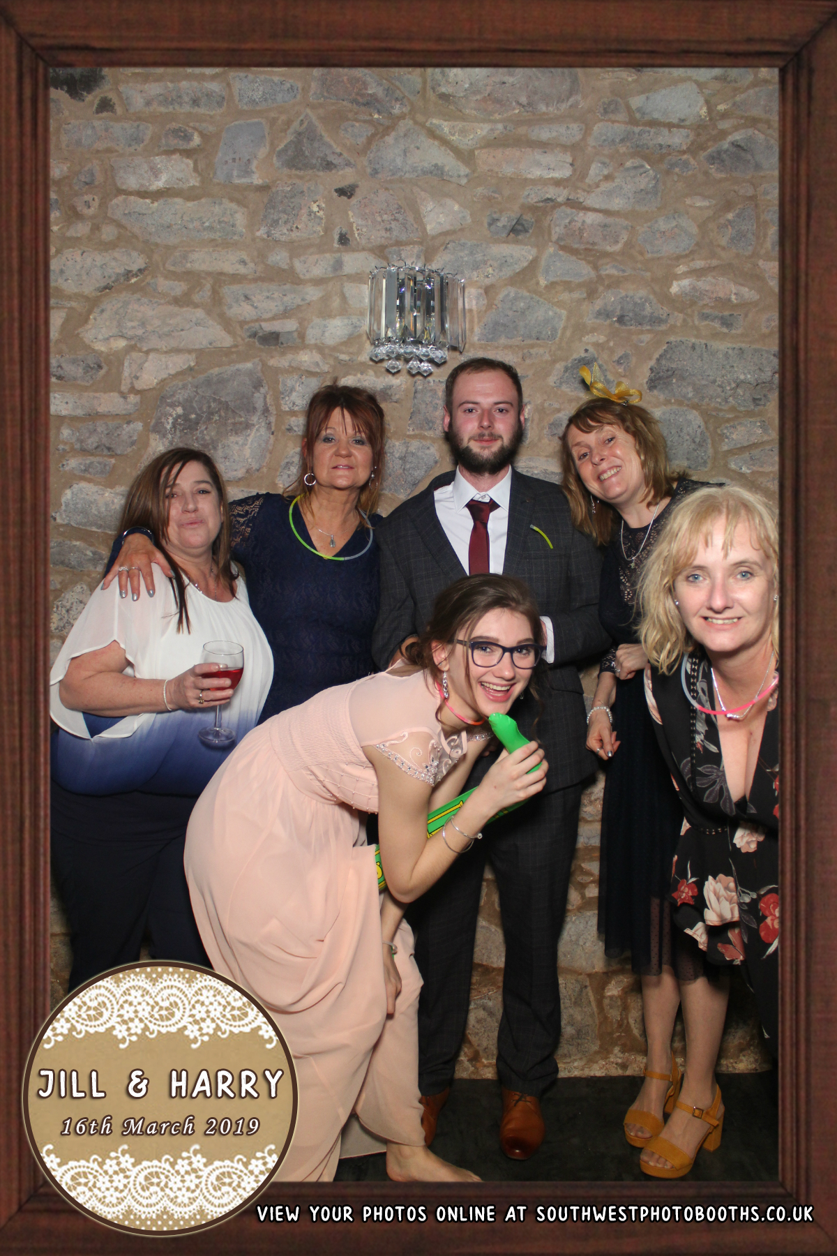 Jill and Harry | View more photos from the event at gallery.southwestphotobooths.co.uk/u/SWPB/Jill-and-Harry