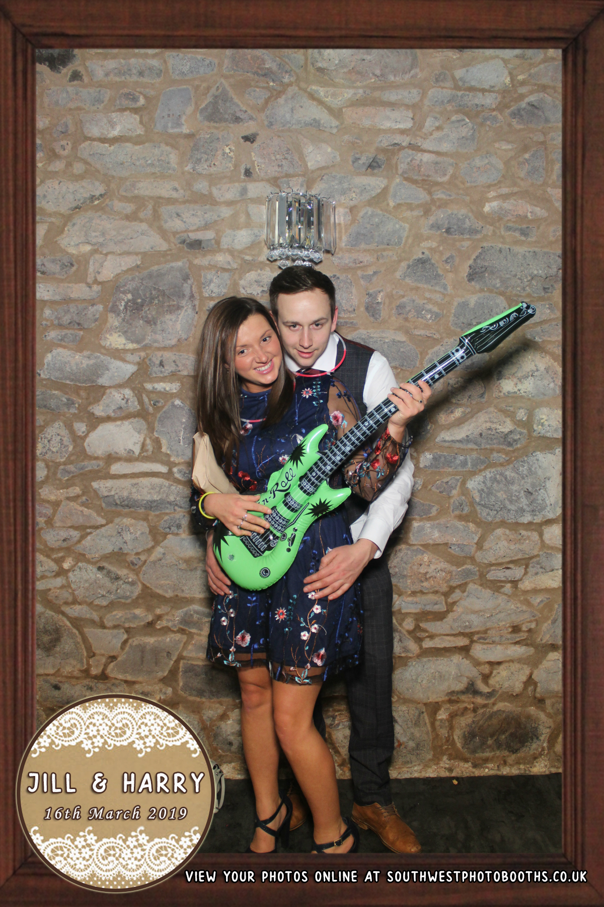 Jill and Harry | View more photos from the event at gallery.southwestphotobooths.co.uk/u/SWPB/Jill-and-Harry