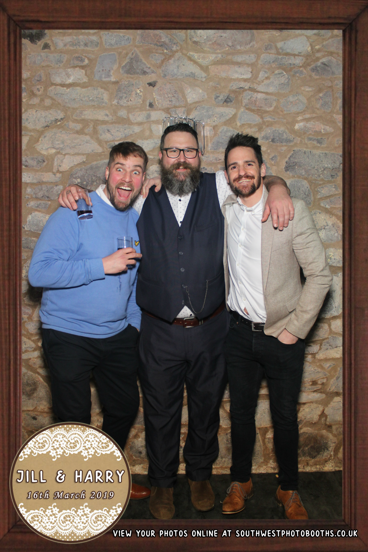 Jill and Harry | View more photos from the event at gallery.southwestphotobooths.co.uk/u/SWPB/Jill-and-Harry