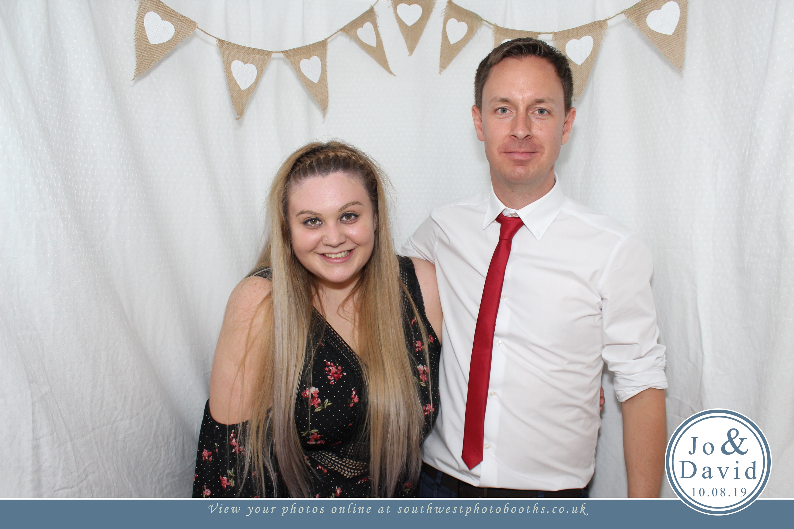 Jo and David | View more photos from the event at gallery.southwestphotobooths.co.uk/u/SWPB/Jo-and-David