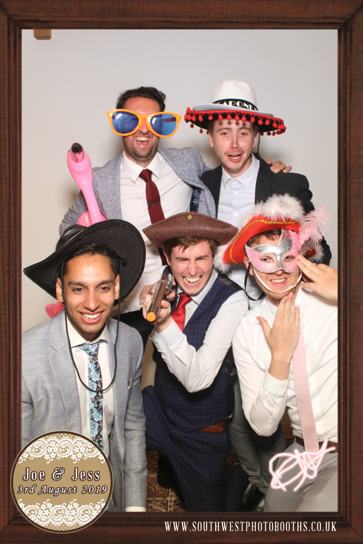 Joe and Jess | View more photos from the event at gallery.southwestphotobooths.co.uk/u/SWPB/Joe-and-Jess