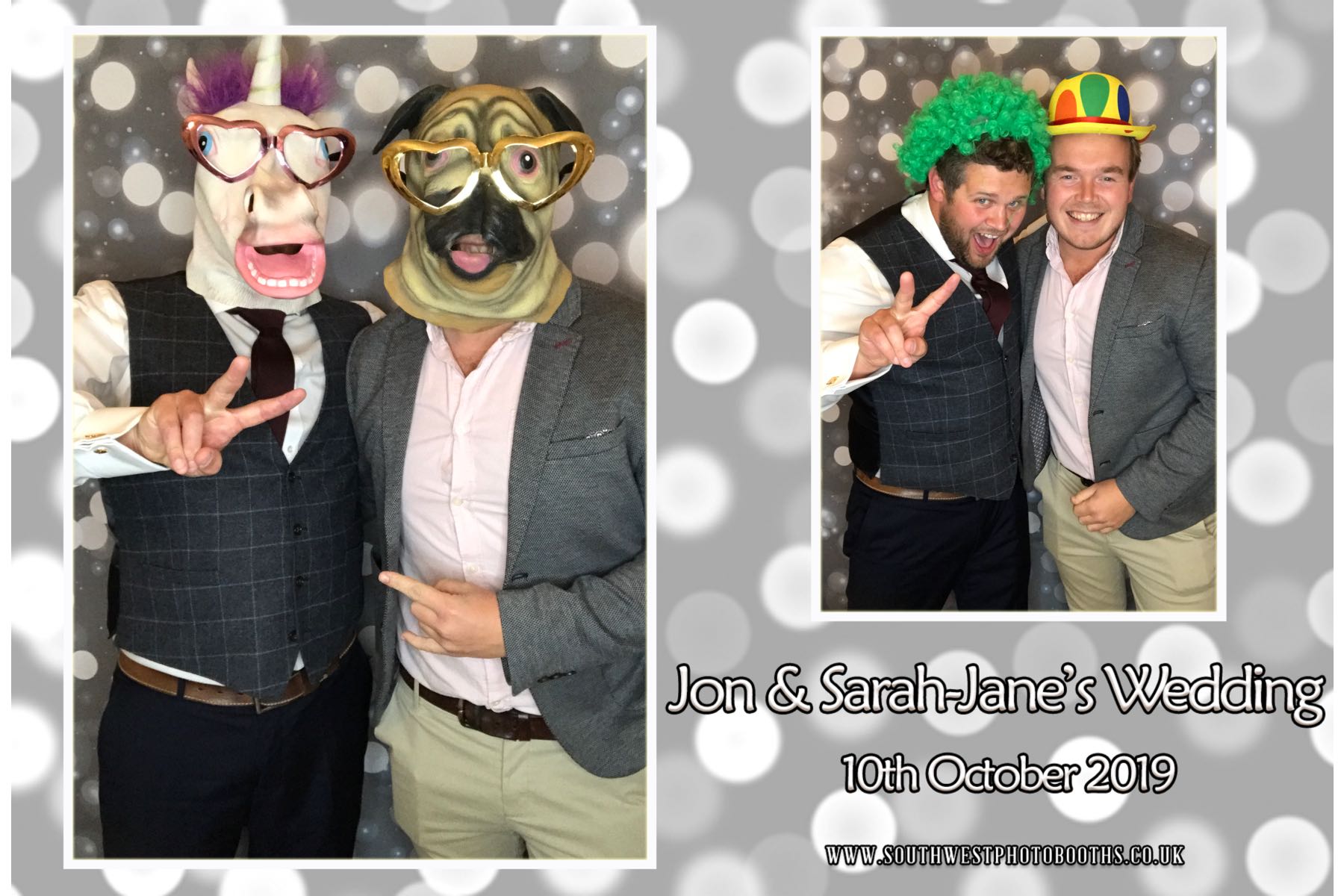 Jon and Sarah-Jane | View more photos from the event at gallery.southwestphotobooths.co.uk/u/SWPB/Jon-and-Sarah-Jane