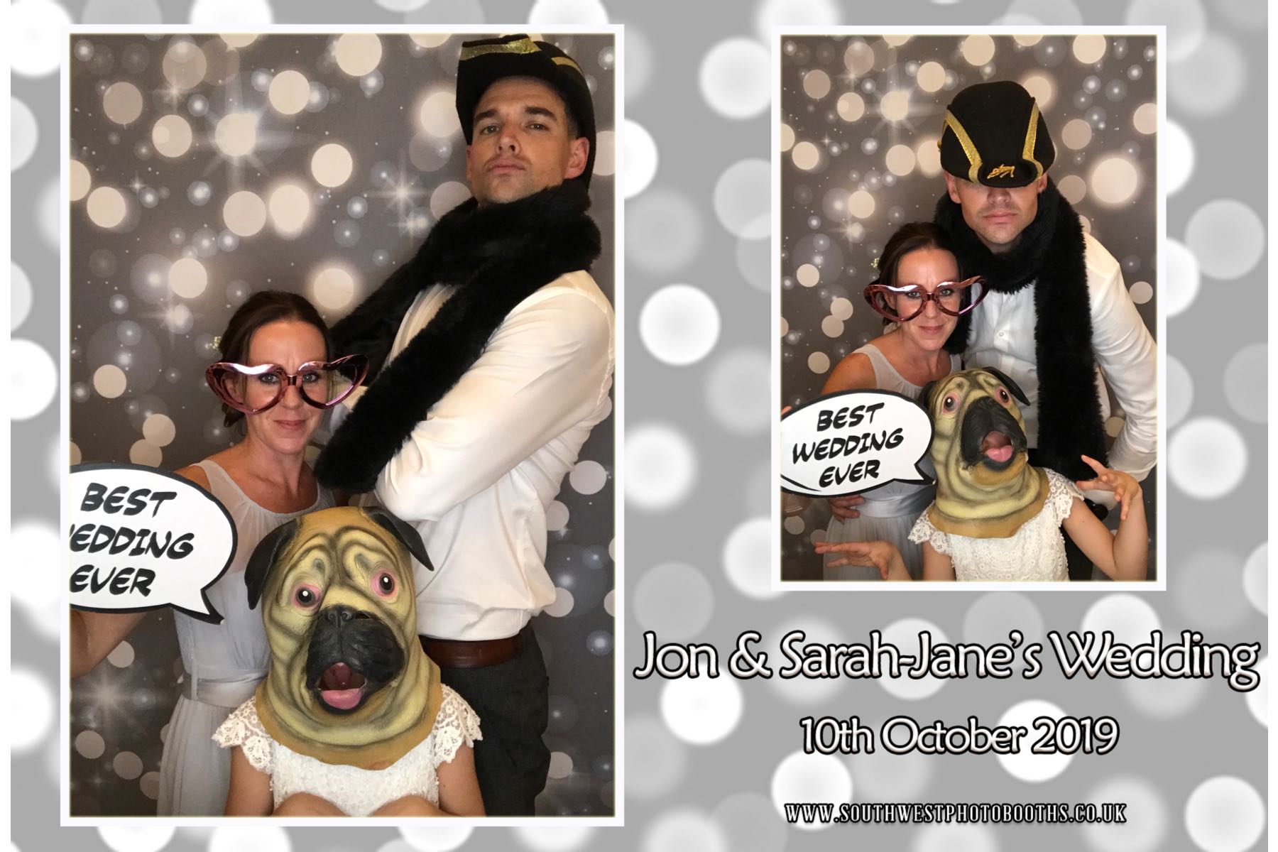 Jon and Sarah-Jane | View more photos from the event at gallery.southwestphotobooths.co.uk/u/SWPB/Jon-and-Sarah-Jane