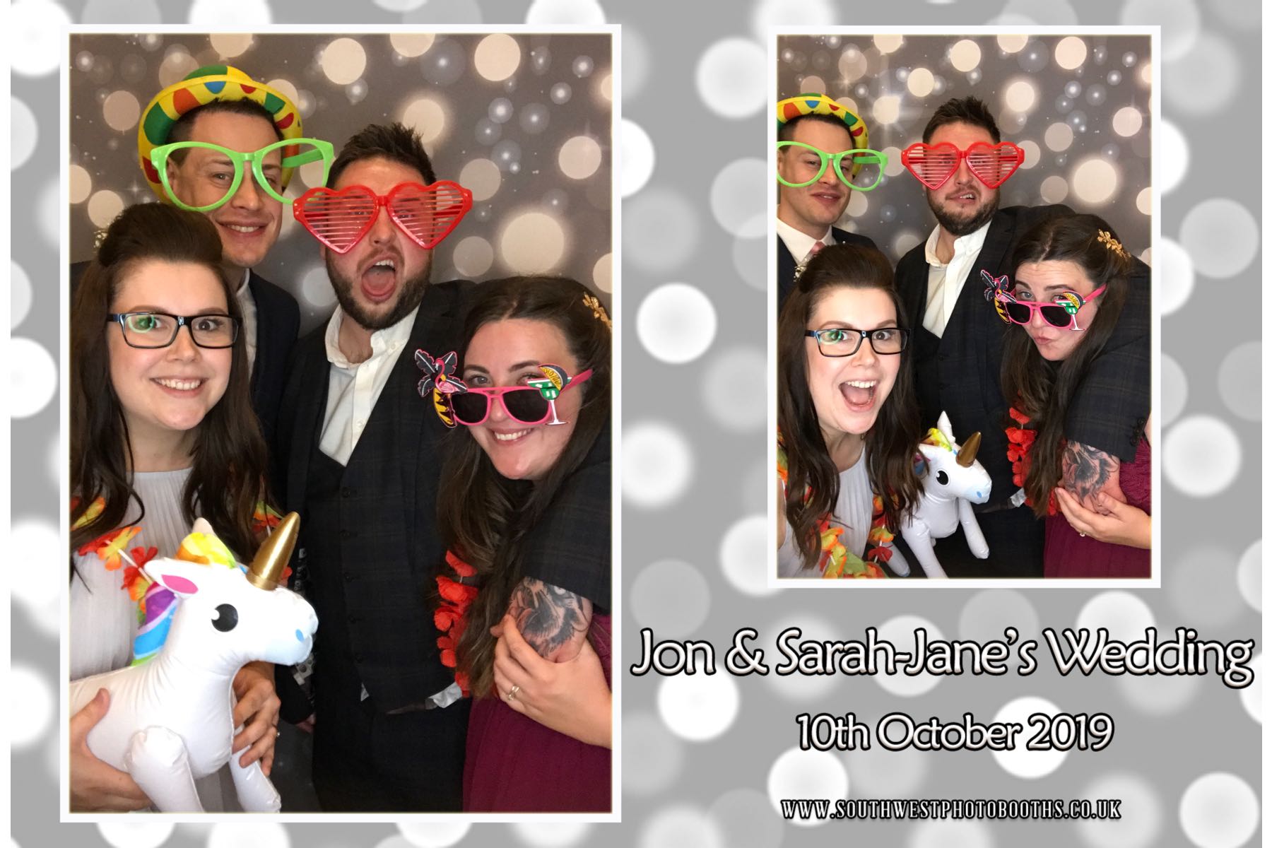 Jon and Sarah-Jane | View more photos from the event at gallery.southwestphotobooths.co.uk/u/SWPB/Jon-and-Sarah-Jane