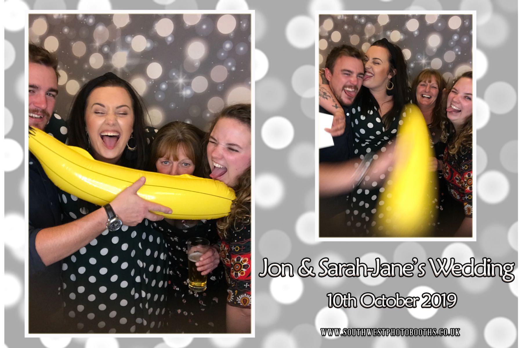 Jon and Sarah-Jane | View more photos from the event at gallery.southwestphotobooths.co.uk/u/SWPB/Jon-and-Sarah-Jane