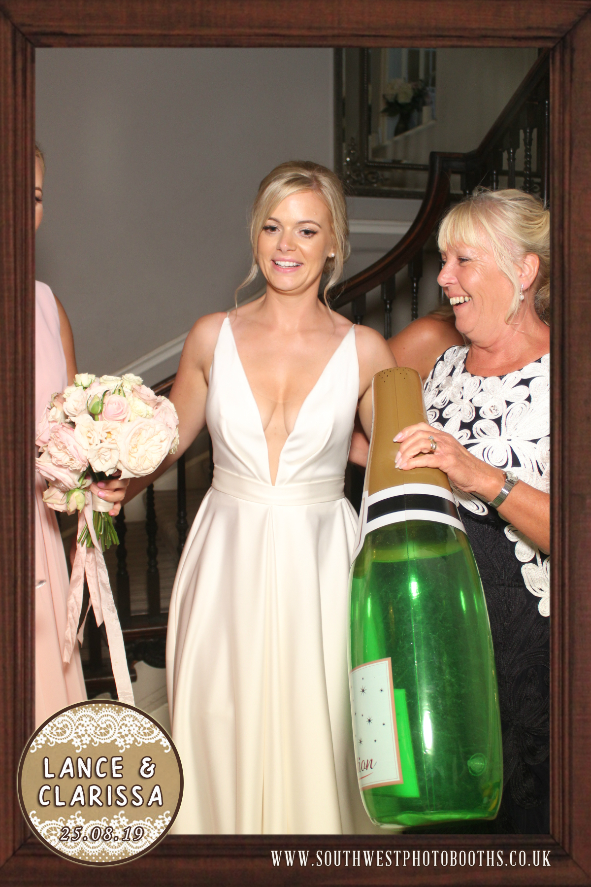 Lance and Clarissa | View more photos from the event at gallery.southwestphotobooths.co.uk/u/SWPB/Lance-and-Clarissa