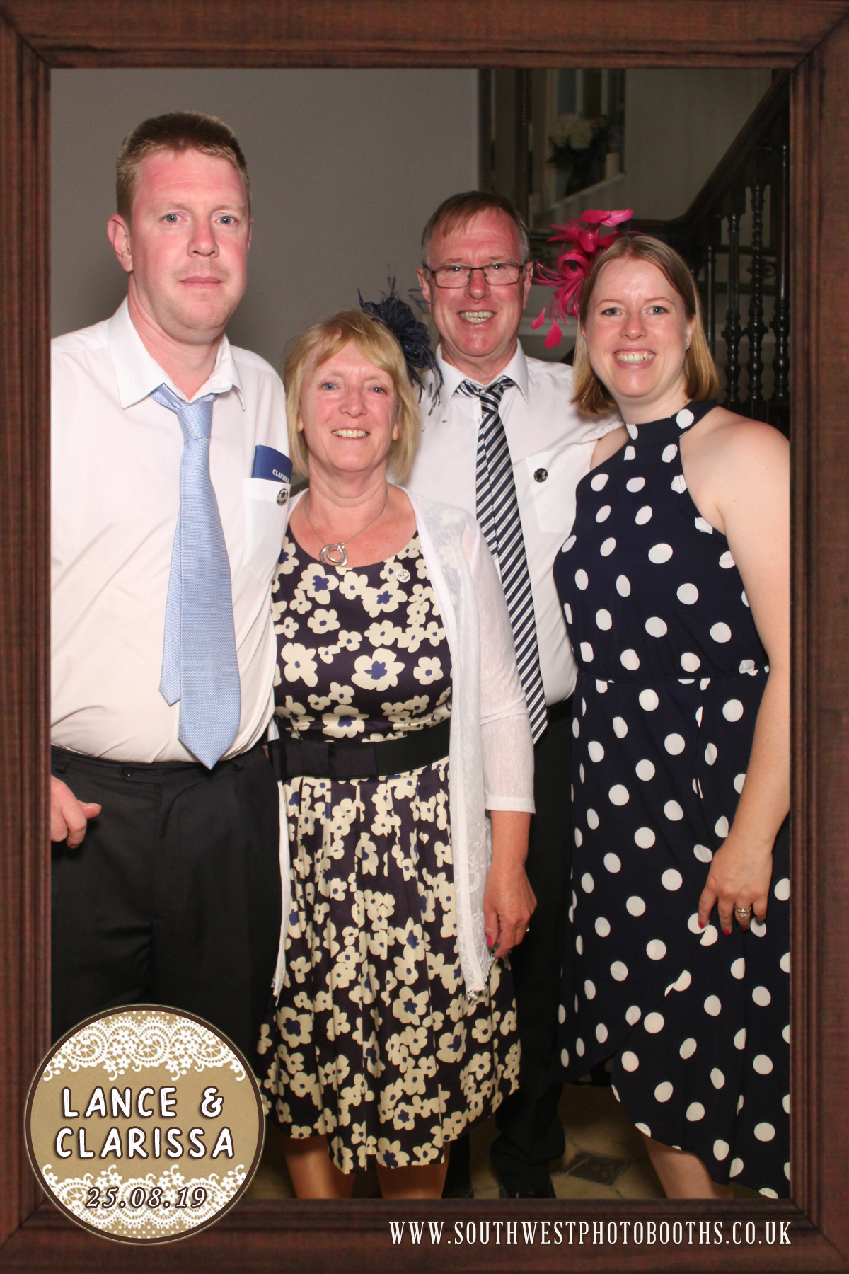 Lance and Clarissa | View more photos from the event at gallery.southwestphotobooths.co.uk/u/SWPB/Lance-and-Clarissa