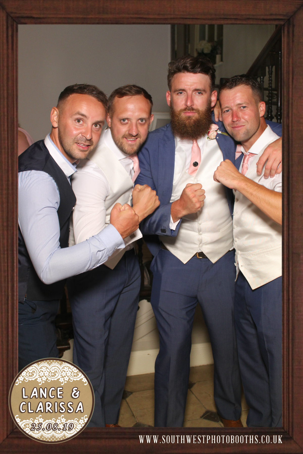 Lance and Clarissa | View more photos from the event at gallery.southwestphotobooths.co.uk/u/SWPB/Lance-and-Clarissa