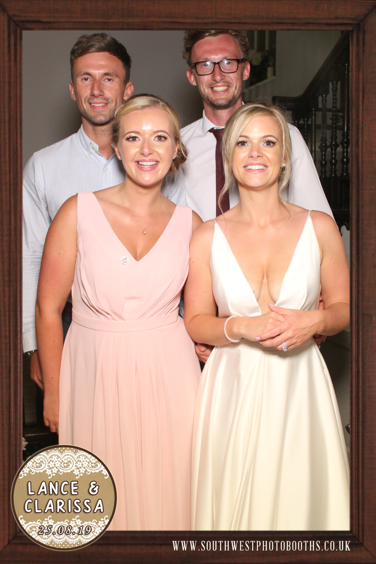 Lance and Clarissa | View more photos from the event at gallery.southwestphotobooths.co.uk/u/SWPB/Lance-and-Clarissa