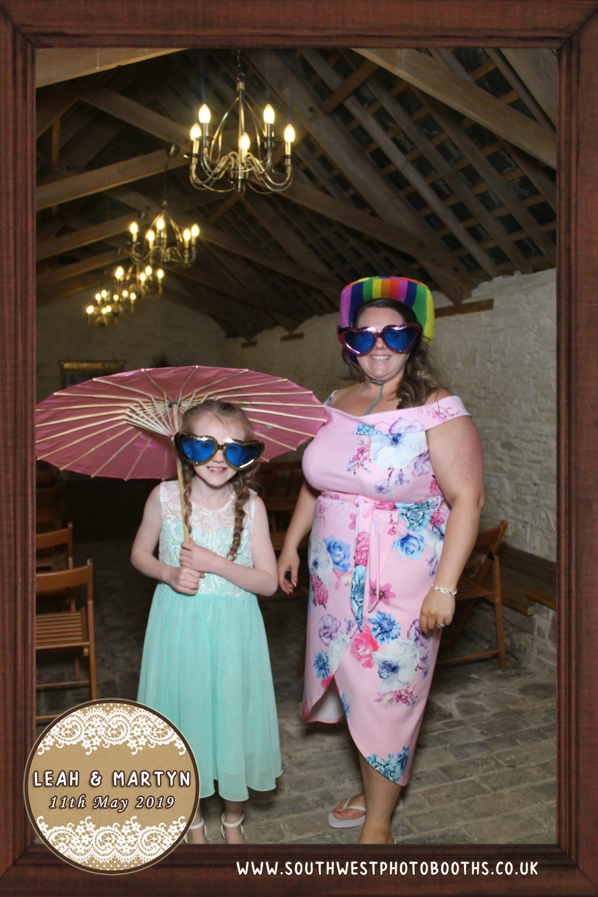 Leah and Martyn | View more photos from the event at gallery.southwestphotobooths.co.uk/u/SWPB/Leah-and-Martyn