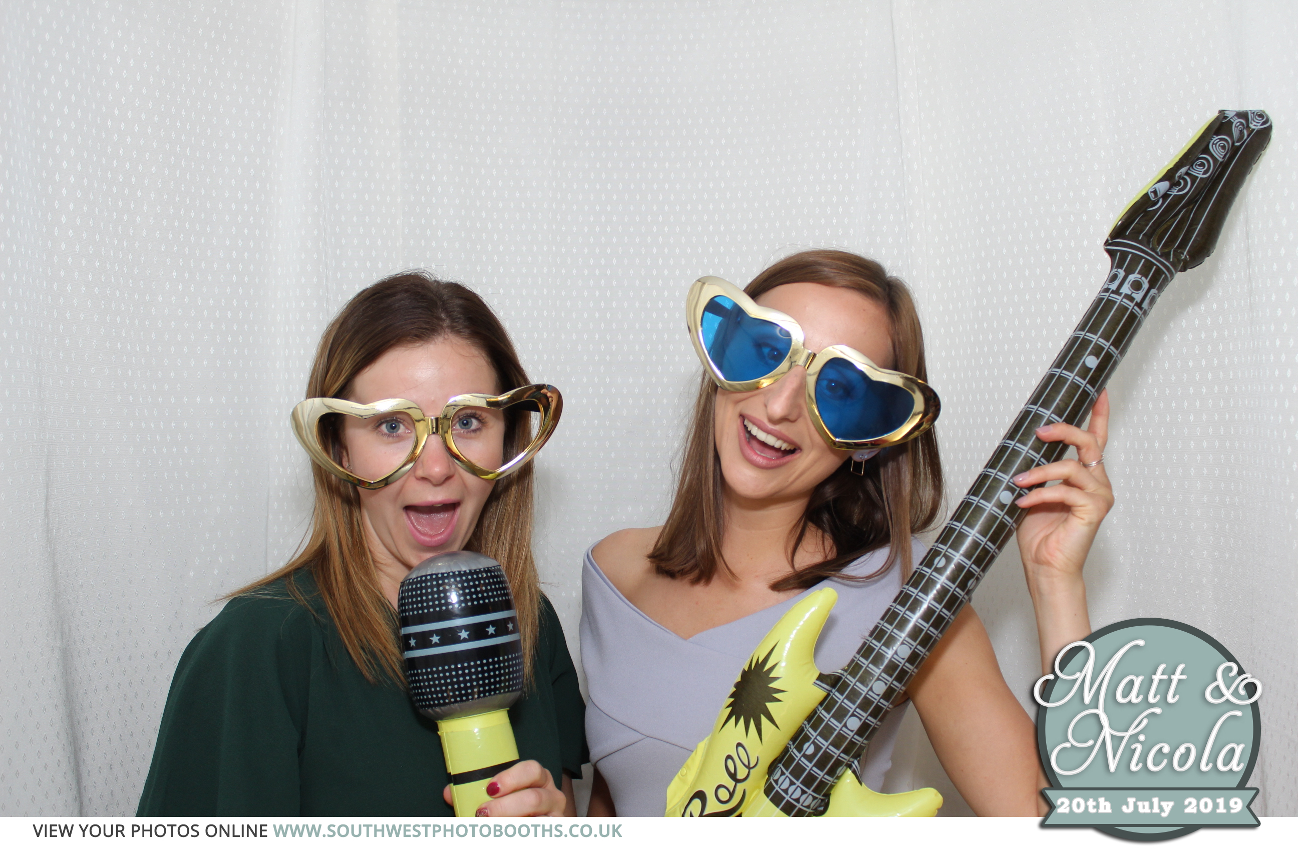 Matt and Nicola | View more photos from the event at gallery.southwestphotobooths.co.uk/u/SWPB/Matt-and-Nicola