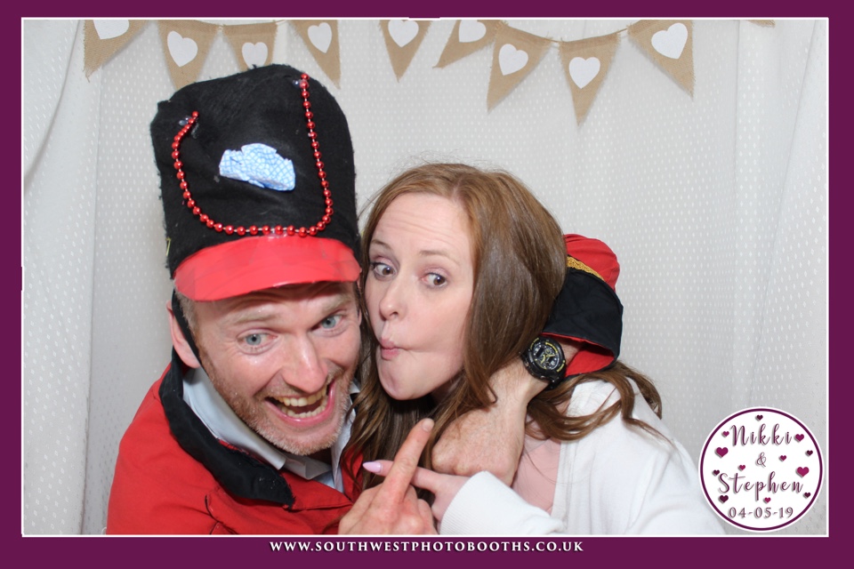 Nikki and Stephen | View more photos from the event at gallery.southwestphotobooths.co.uk/u/SWPB/Nikki-and-Stephen