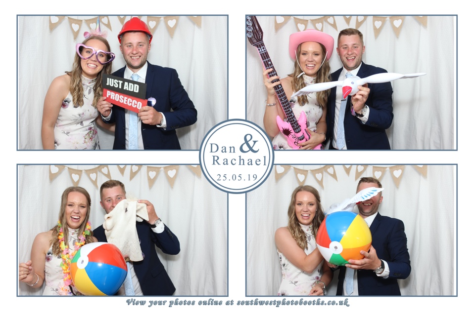 Rachael and Dan | View more photos from the event at gallery.southwestphotobooths.co.uk/u/SWPB/Rachael-and-Dan