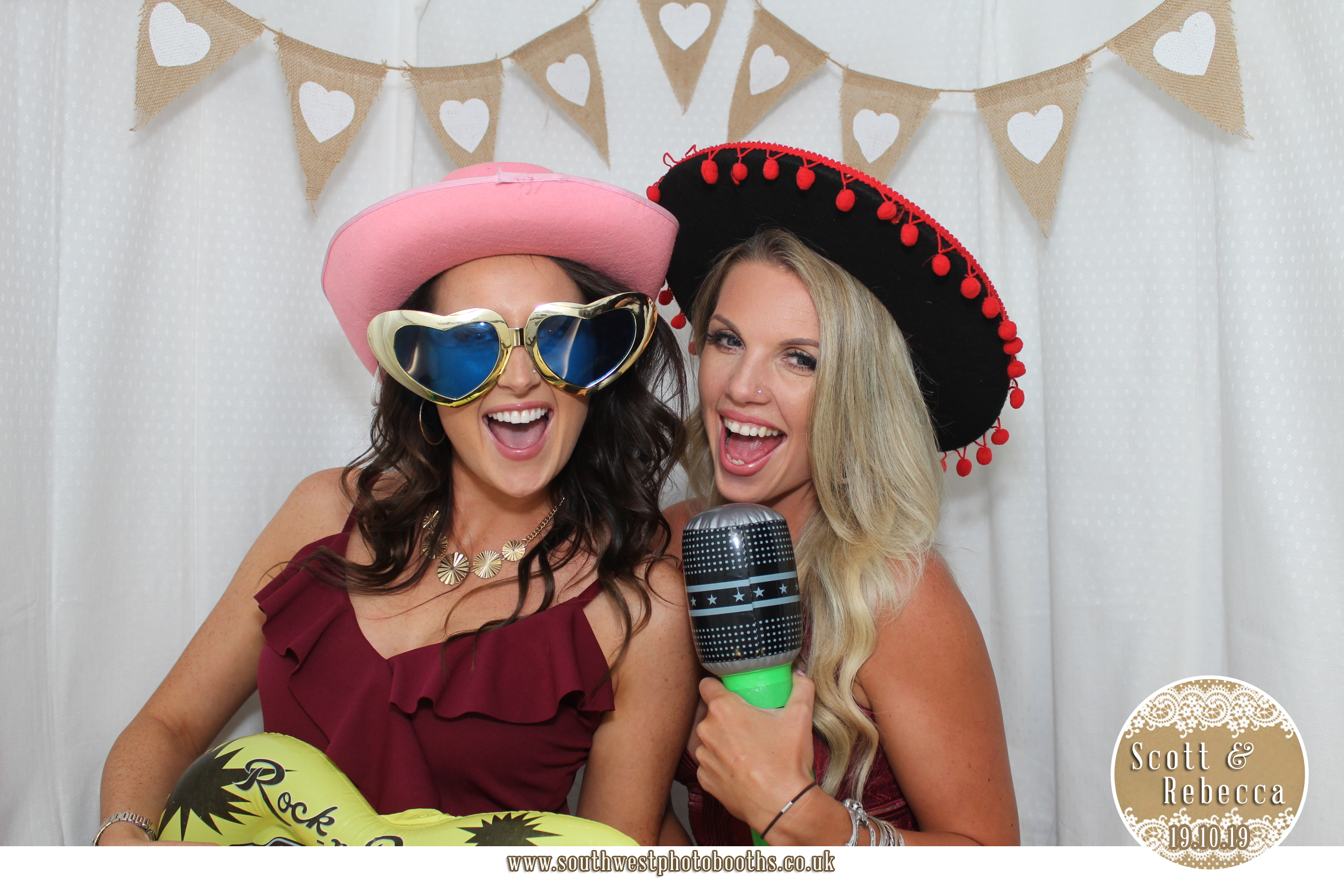 Scott and Rebecca | View more photos from the event at gallery.southwestphotobooths.co.uk/u/SWPB/Scott-and-Rebecca