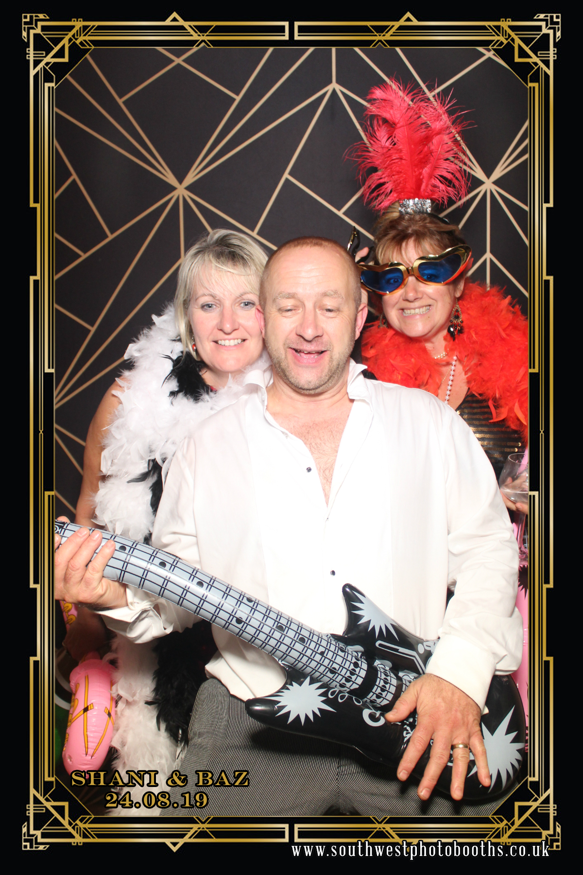 Shani and Baz | View more photos from the event at gallery.southwestphotobooths.co.uk/u/SWPB/Shani-and-Baz