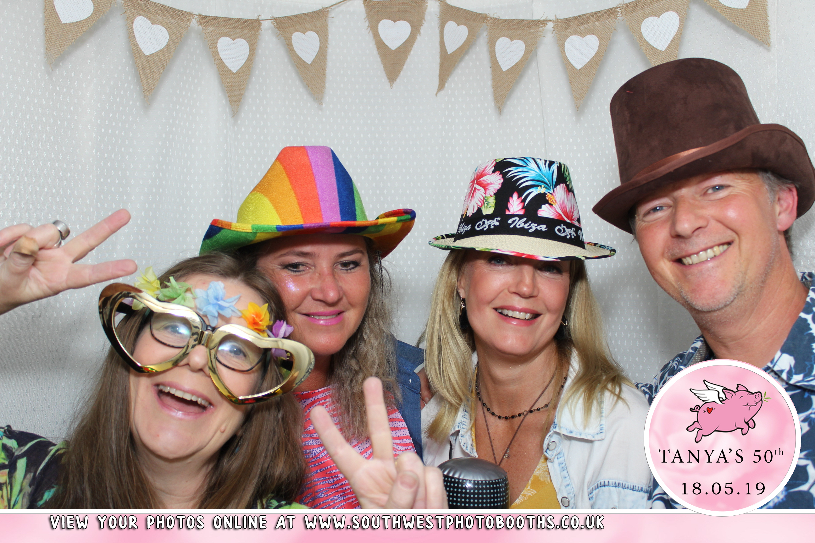 Tanya 50th Birthday | View more photos from the event at gallery.southwestphotobooths.co.uk/u/SWPB/Tanya-50th-Birthday