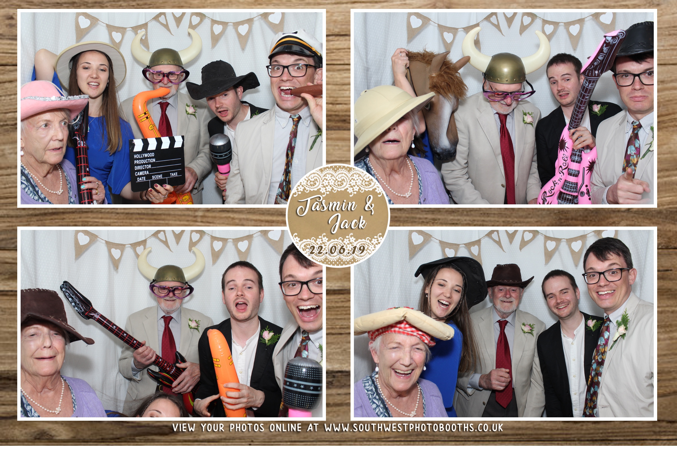 Tasmin and Jack | View more photos from the event at gallery.southwestphotobooths.co.uk/u/SWPB/Tasmin-and-Jack