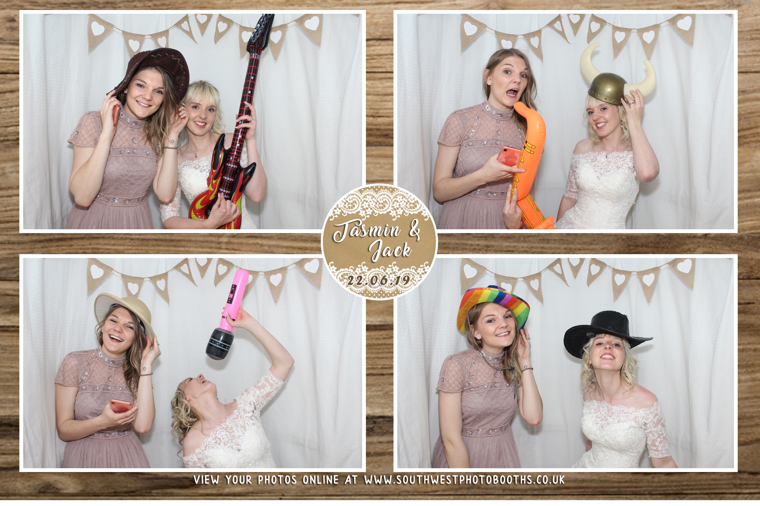 Tasmin and Jack | View more photos from the event at gallery.southwestphotobooths.co.uk/u/SWPB/Tasmin-and-Jack