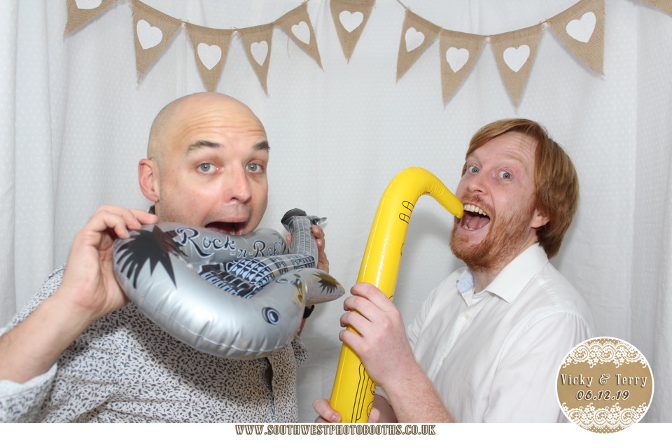 Vicky and Terry  | View more photos from the event at gallery.southwestphotobooths.co.uk/u/SWPB/Vicky-and-Terry