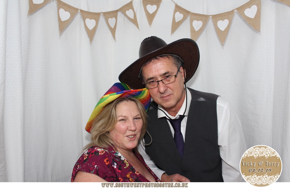 Vicky and Terry  | View more photos from the event at gallery.southwestphotobooths.co.uk/u/SWPB/Vicky-and-Terry