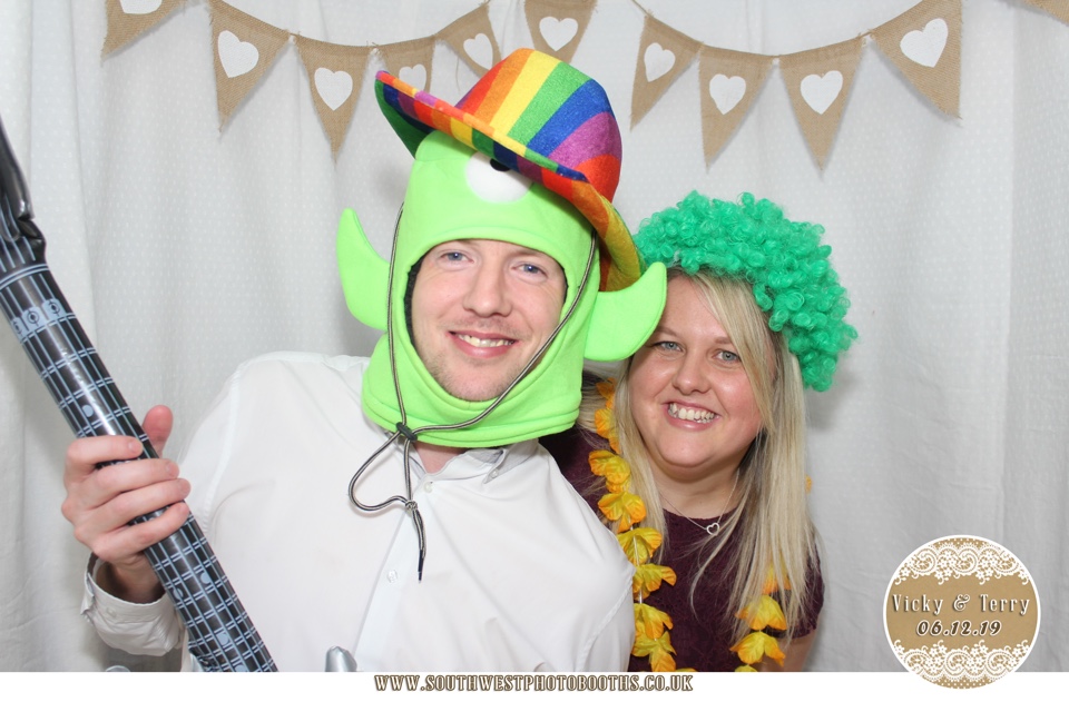 Vicky and Terry  | View more photos from the event at gallery.southwestphotobooths.co.uk/u/SWPB/Vicky-and-Terry