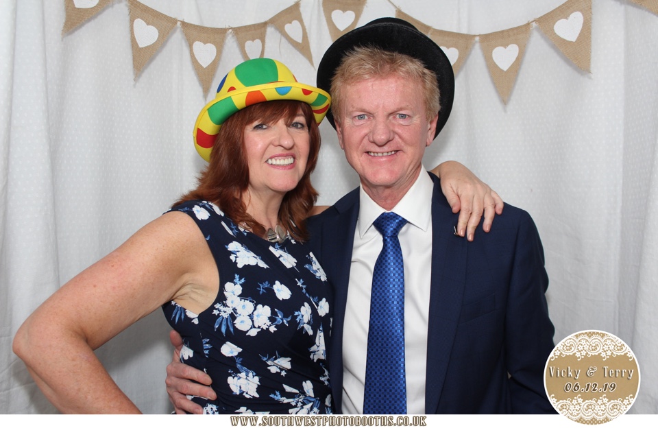 Vicky and Terry  | View more photos from the event at gallery.southwestphotobooths.co.uk/u/SWPB/Vicky-and-Terry