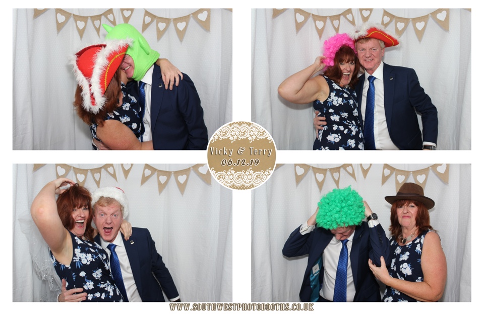 Vicky and Terry  | View more photos from the event at gallery.southwestphotobooths.co.uk/u/SWPB/Vicky-and-Terry
