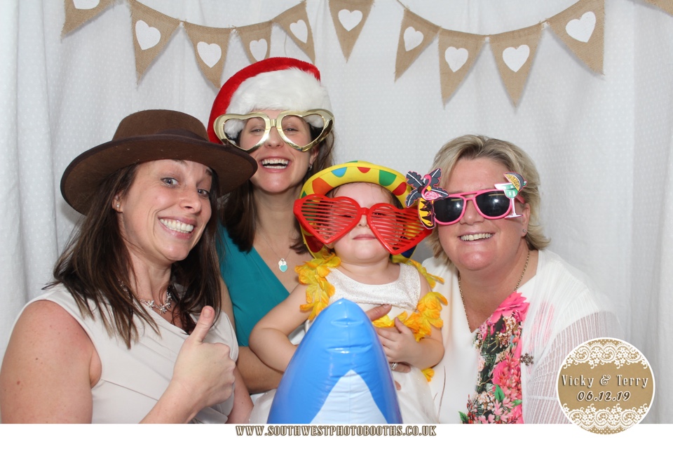 Vicky and Terry  | View more photos from the event at gallery.southwestphotobooths.co.uk/u/SWPB/Vicky-and-Terry