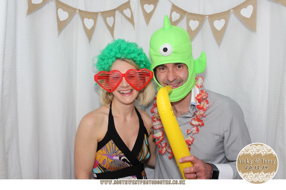 Vicky and Terry  | View more photos from the event at gallery.southwestphotobooths.co.uk/u/SWPB/Vicky-and-Terry