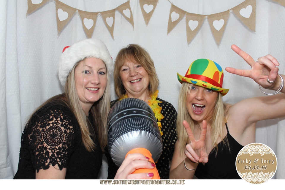 Vicky and Terry  | View more photos from the event at gallery.southwestphotobooths.co.uk/u/SWPB/Vicky-and-Terry