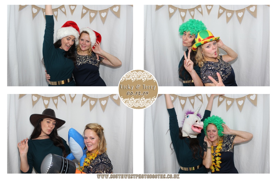 Vicky and Terry  | View more photos from the event at gallery.southwestphotobooths.co.uk/u/SWPB/Vicky-and-Terry